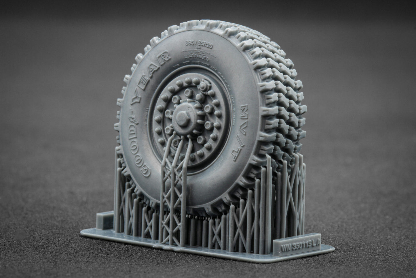 ScaleX HIMARS V1 Weighted Wheel Set For Trumpeter 1:35 Model Kits