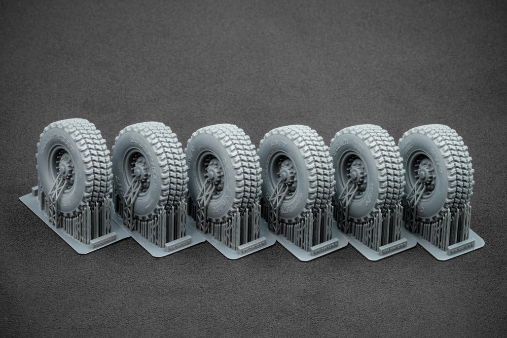 ScaleX HIMARS V2 Ordinary Wheel Set For Trumpeter 1:35 Model Kits