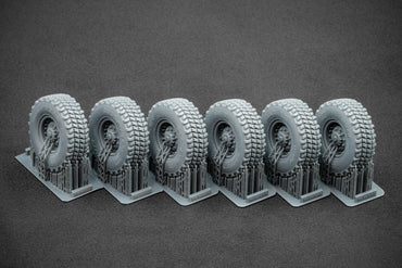 ScaleX HIMARS V2 Ordinary Wheel Set For Trumpeter 1:35 Model Kits