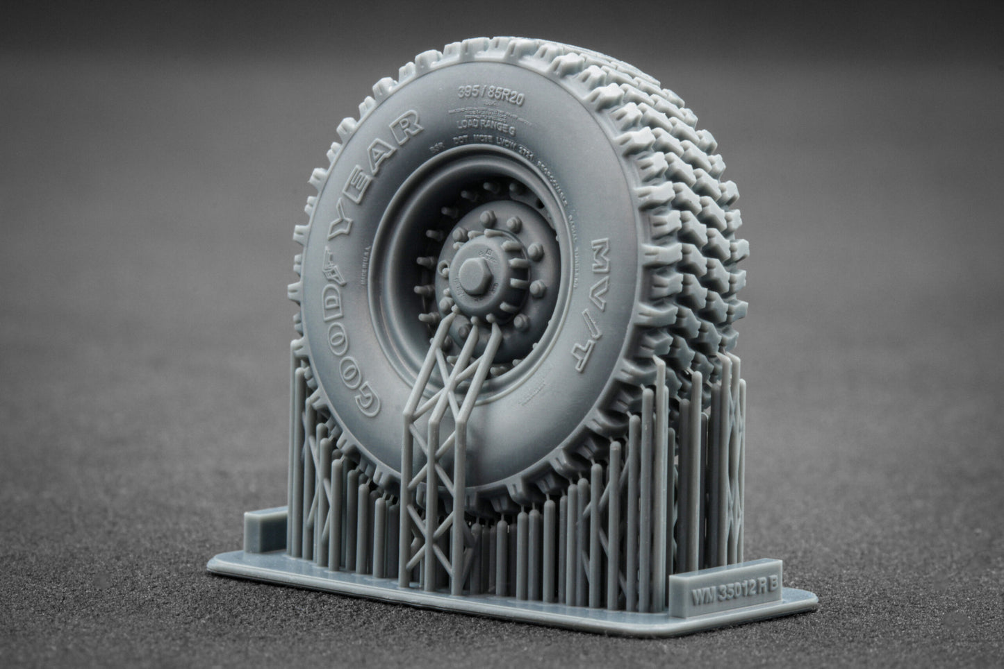 ScaleX HIMARS V2 Ordinary Wheel Set For Trumpeter 1:35 Model Kits