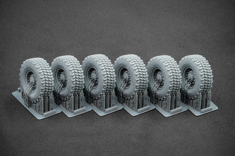 ScaleX HIMARS V2 Weighted Wheel Set For Trumpeter 1:35 Model Kits