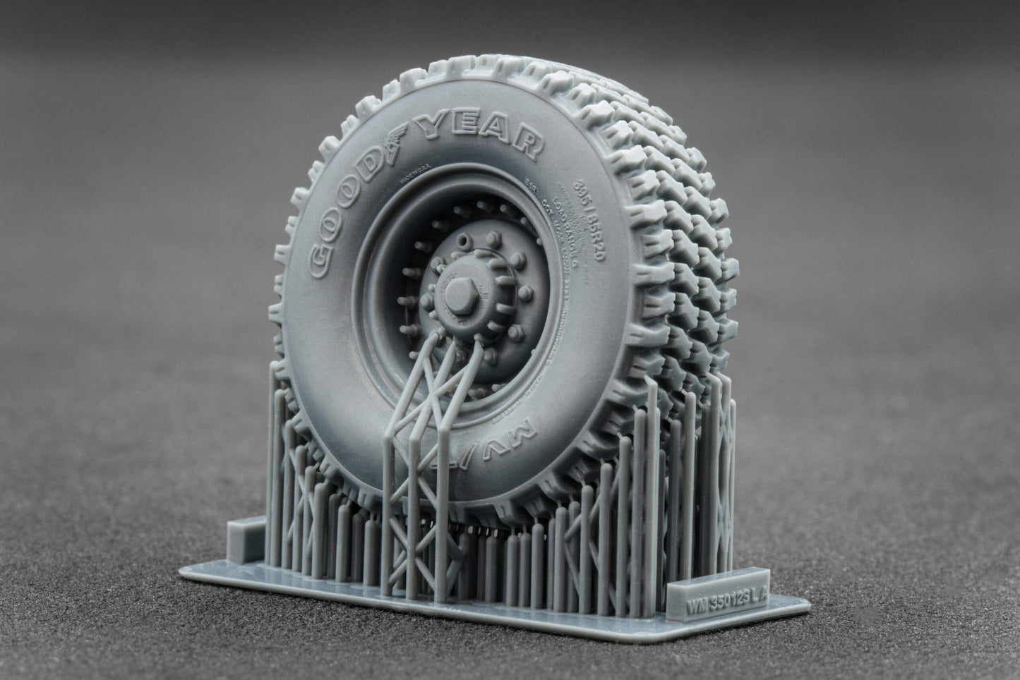 ScaleX HIMARS V2 Weighted Wheel Set For Trumpeter 1:35 Model Kits