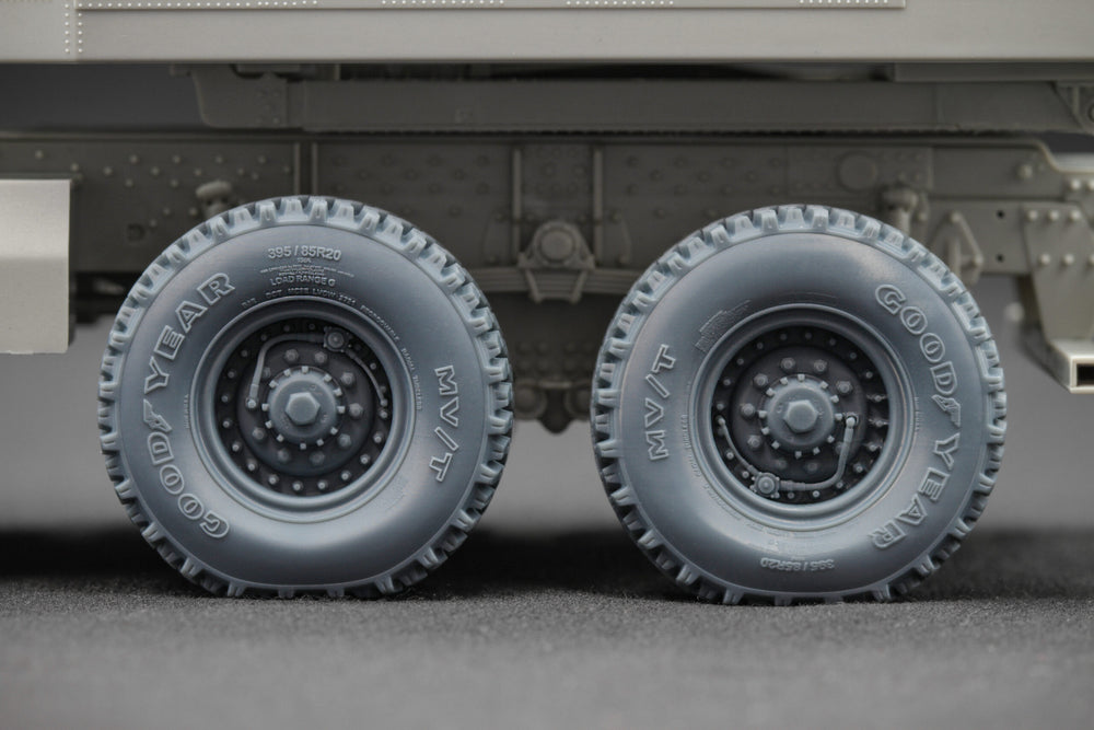 ScaleX HIMARS V2 Weighted Wheel Set For Trumpeter 1:35 Model Kits