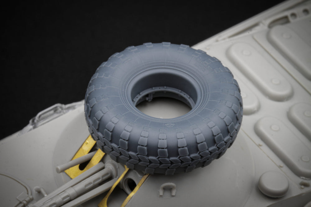 ScaleX BRDM 2 Ordinary Wheel Set For Trumpeter 1:35 Model Kits