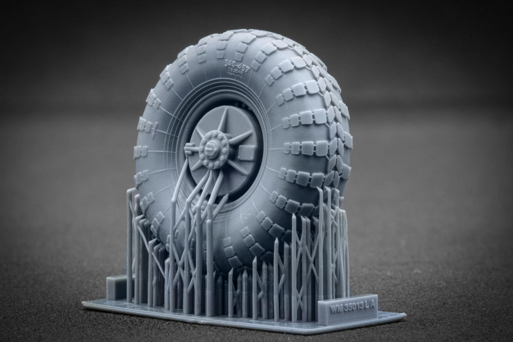 ScaleX BRDM 2 Ordinary Wheel Set For Trumpeter 1:35 Model Kits