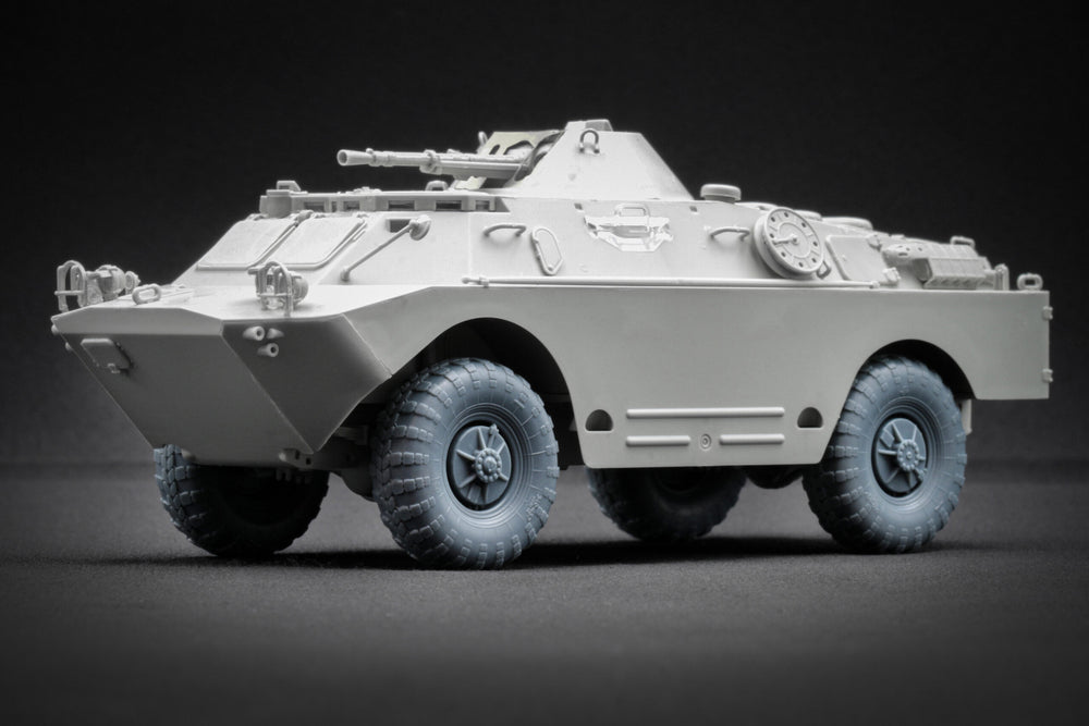 ScaleX BRDM 2 Ordinary Wheel Set For Trumpeter 1:35 Model Kits