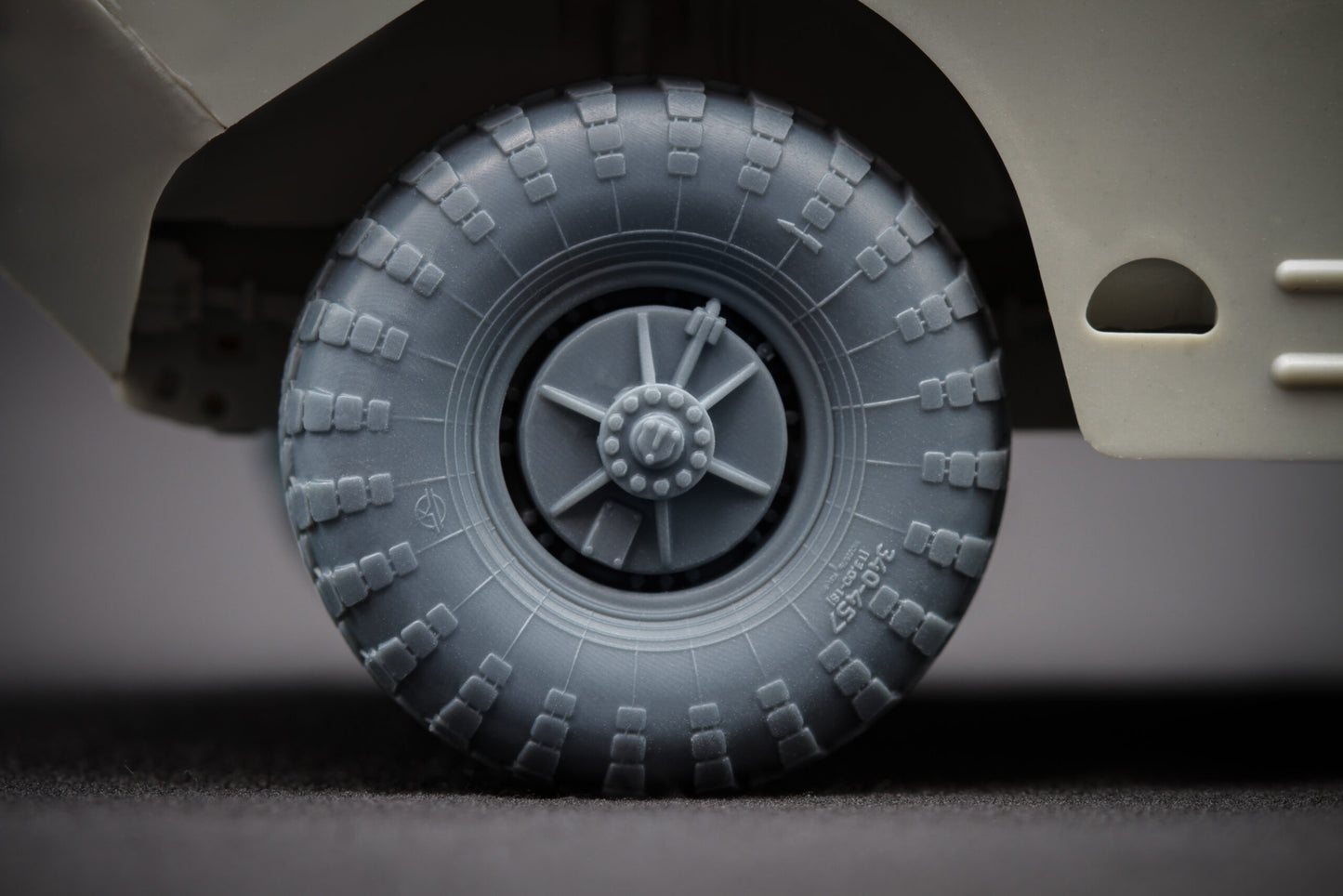 ScaleX BRDM 2 Ordinary Wheel Set For Trumpeter 1:35 Model Kits