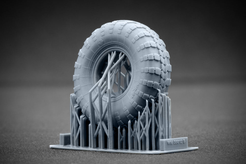 ScaleX BRDM 2 Weighted Wheel Set For Trumpeter 1:35 Model Kits