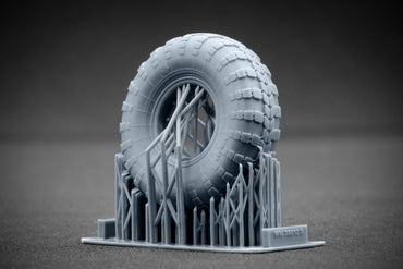 ScaleX BRDM 2 Weighted Wheel Set For Trumpeter 1:35 Model Kits