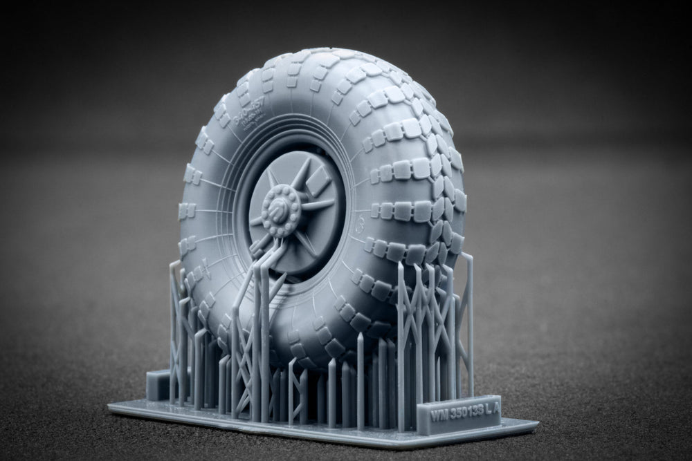 ScaleX BRDM 2 Weighted Wheel Set For Trumpeter 1:35 Model Kits