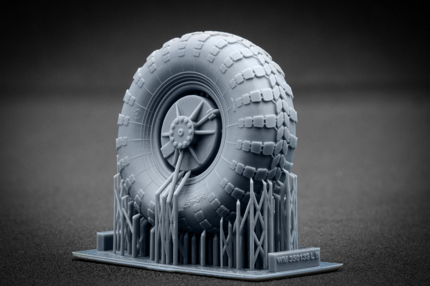 ScaleX BRDM 2 Weighted Wheel Set For Trumpeter 1:35 Model Kits