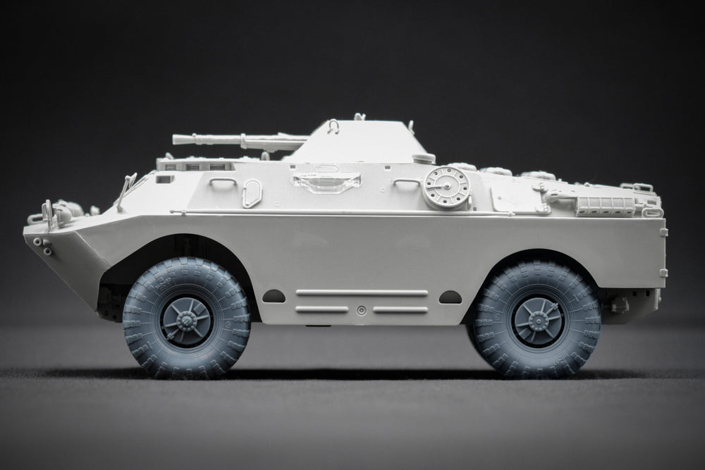 ScaleX BRDM 2 Weighted Wheel Set For Trumpeter 1:35 Model Kits