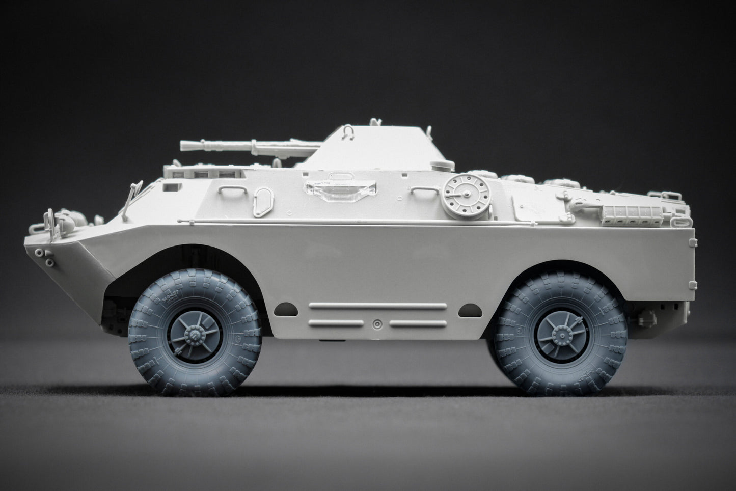 ScaleX BRDM 2 Weighted Wheel Set For Trumpeter 1:35 Model Kits
