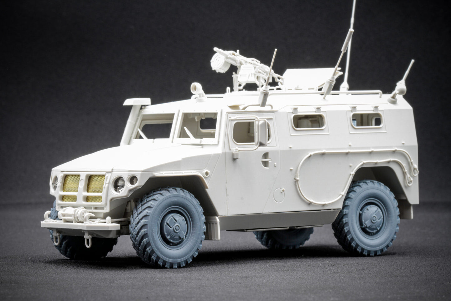 ScaleX GAZ Tiger V1 Ordinary Wheel Set For Meng 1:35 Model Kits