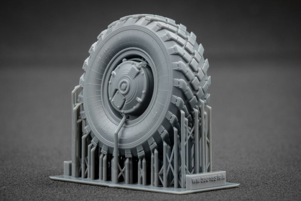 ScaleX GAZ Tiger V1 Weighted Wheel Set For Meng 1:35 Model Kits