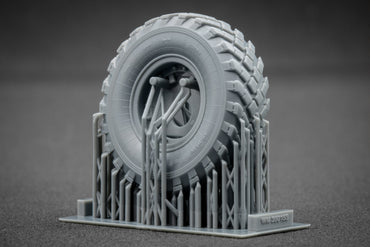 ScaleX GAZ Tiger V2 (with shield) Ordinary Wheel Set For Meng 1:35 Model Kits