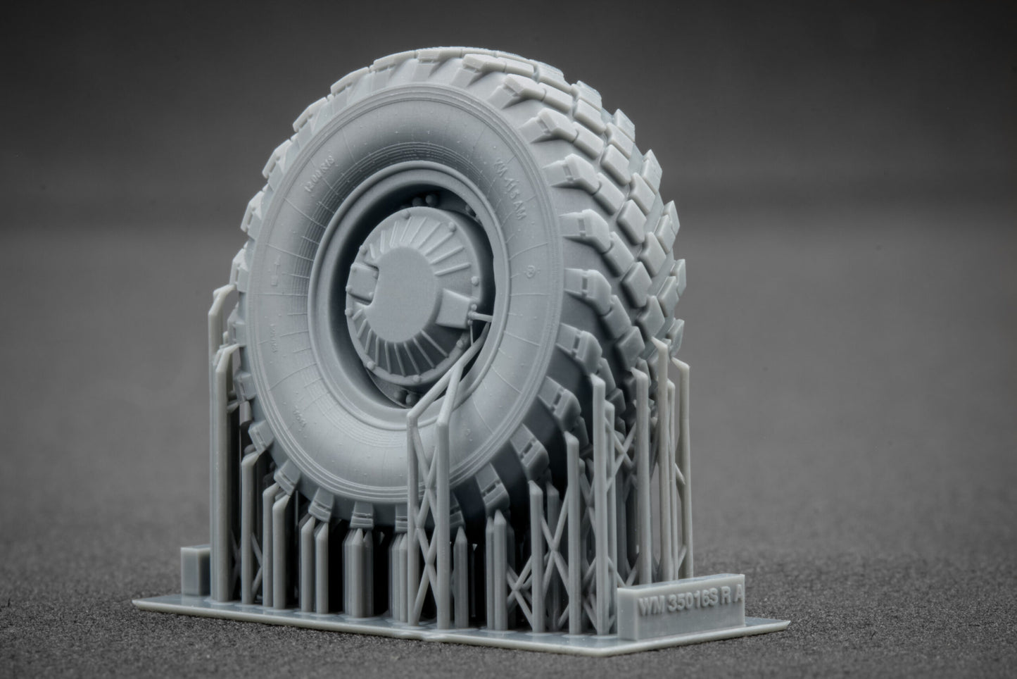 ScaleX GAZ Tiger V2(with shield) Weighted Wheel Set For Meng 1:35 Model Kits