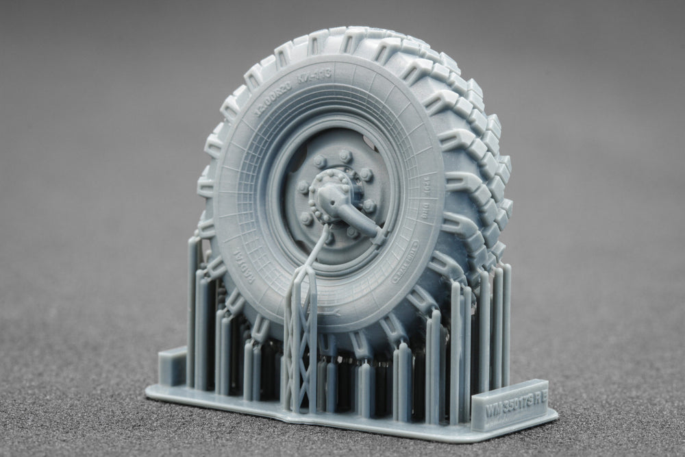ScaleX ZIL 131 Weighted Wheel Set For ICM 1:35 Model Kits