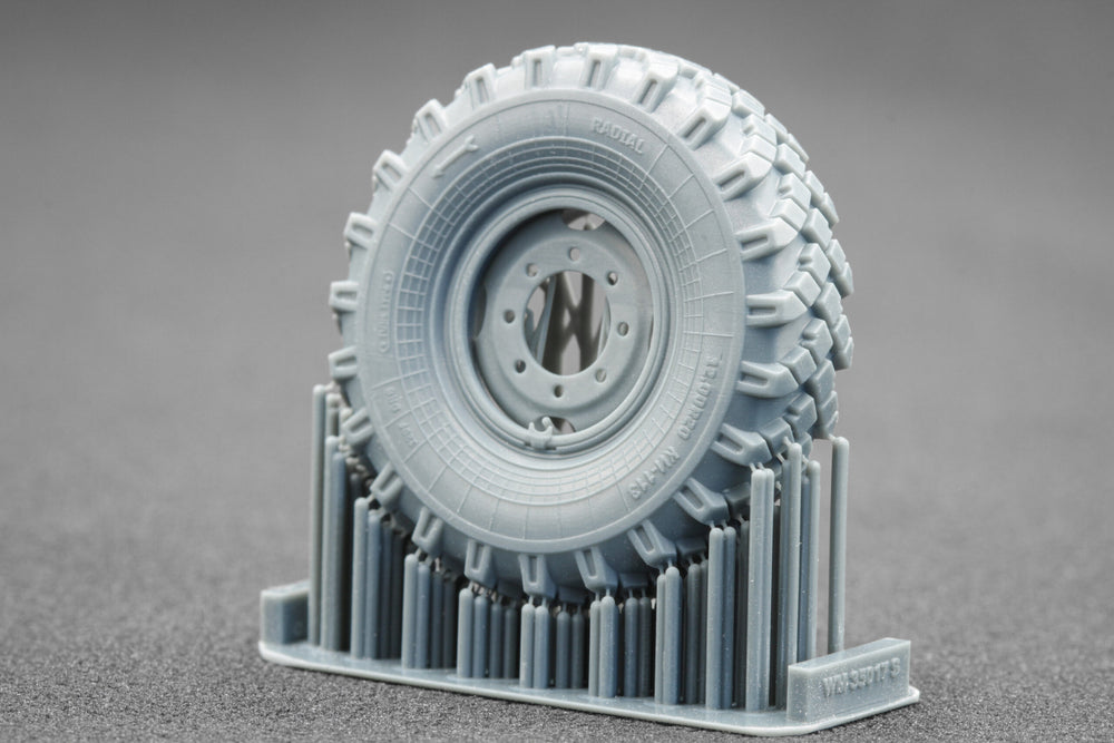 ScaleX ZIL 131 Weighted Wheel Set For ICM 1:35 Model Kits