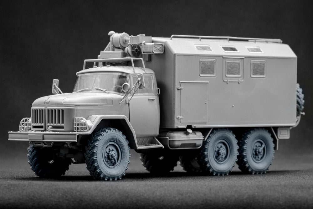 ScaleX ZIL 131 Weighted Wheel Set For ICM 1:35 Model Kits