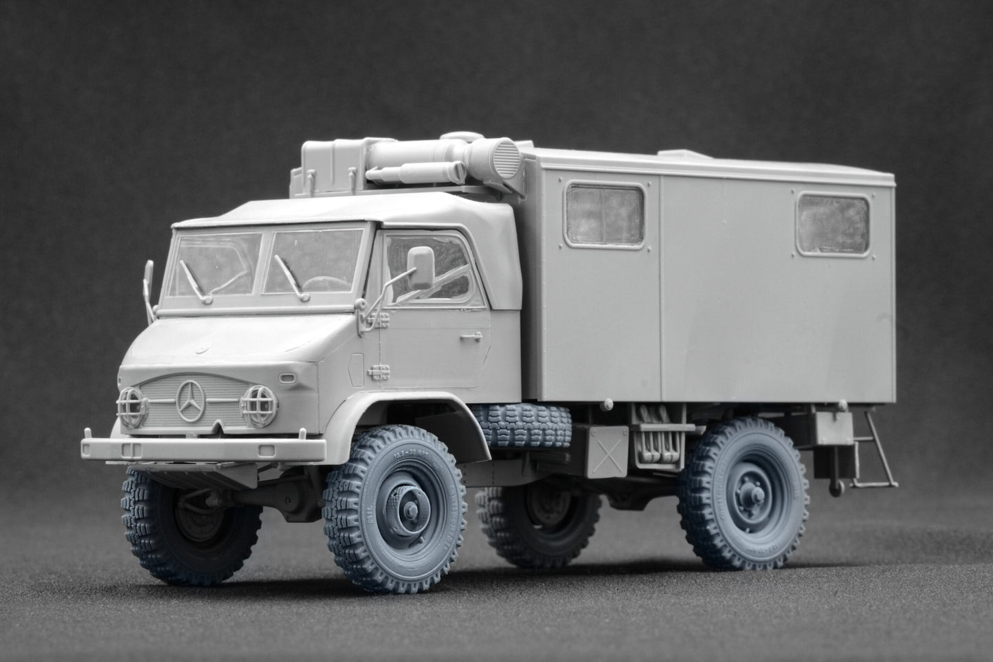 ScaleX Unimog 404 10.5-20 MPT Ordinary Wheel Set For ICM, AK Revell 1:35 Model Kits
