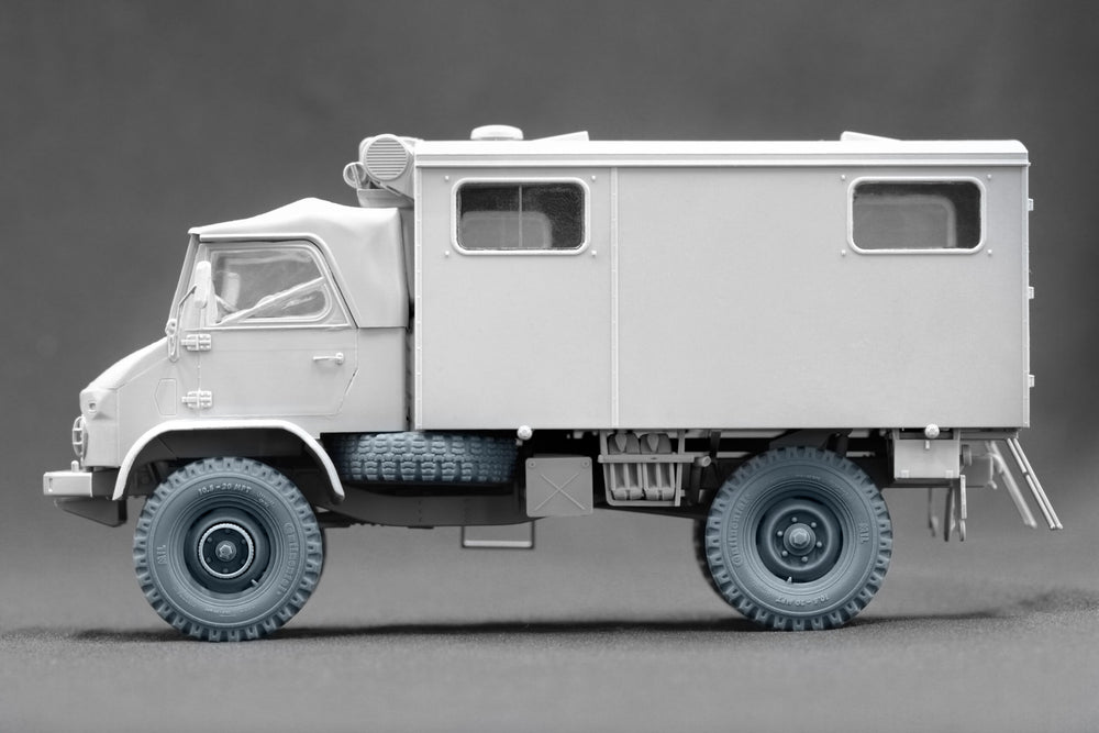 ScaleX Unimog 404 10.5-20 MPT Ordinary Wheel Set For ICM, AK Revell 1:35 Model Kits