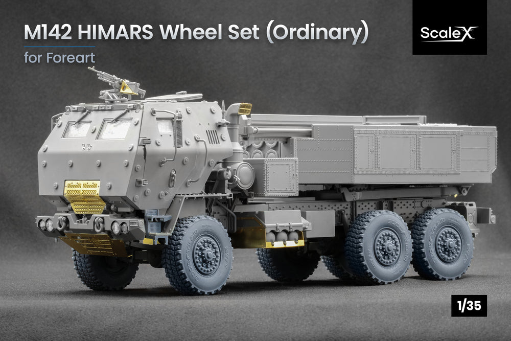 ScaleX HIMARS Ordinary Wheel Set For Foreart 1:35 Model Kits