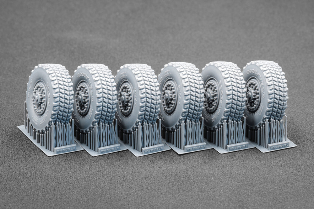 ScaleX HIMARS Ordinary Wheel Set For Foreart 1:35 Model Kits