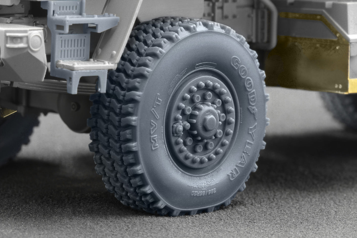 ScaleX HIMARS Weighted Wheel Set For Foreart 1:35 Model Kits