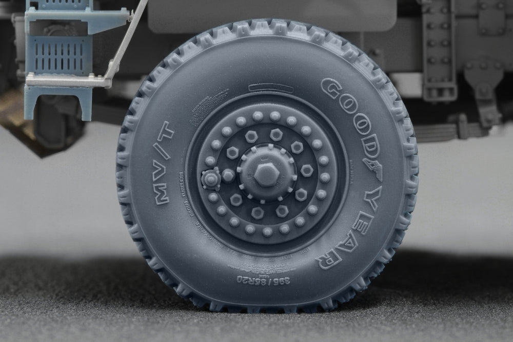 ScaleX HIMARS Weighted Wheel Set For Foreart 1:35 Model Kits