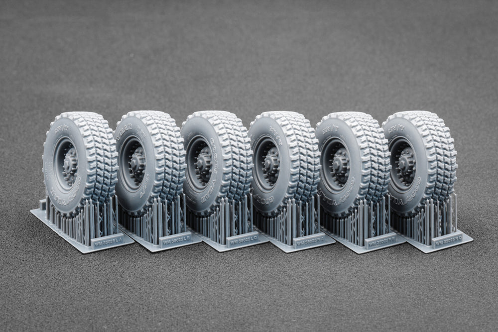 ScaleX HIMARS CTIS Ordinary Wheel Set For Foreart 1:35 Model Kits