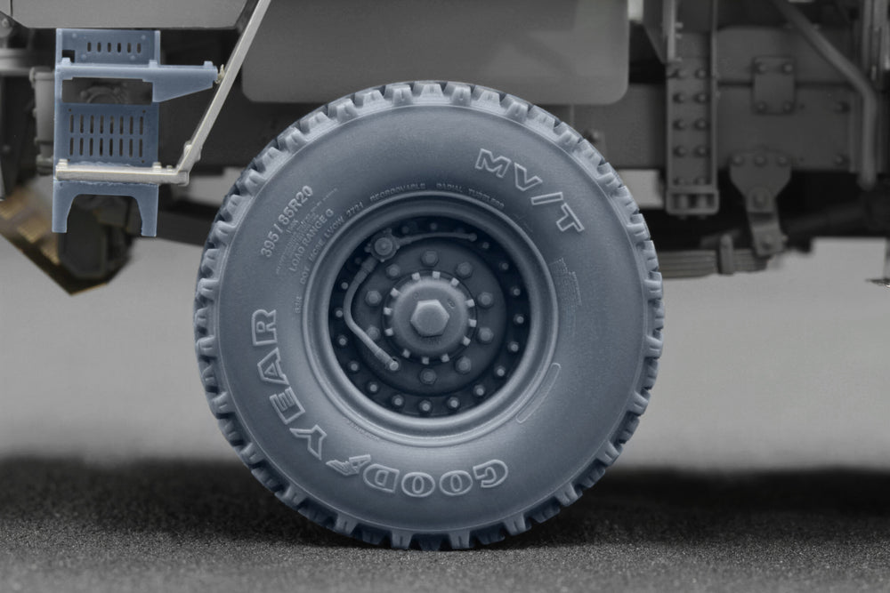ScaleX HIMARS CTIS Ordinary Wheel Set For Foreart 1:35 Model Kits