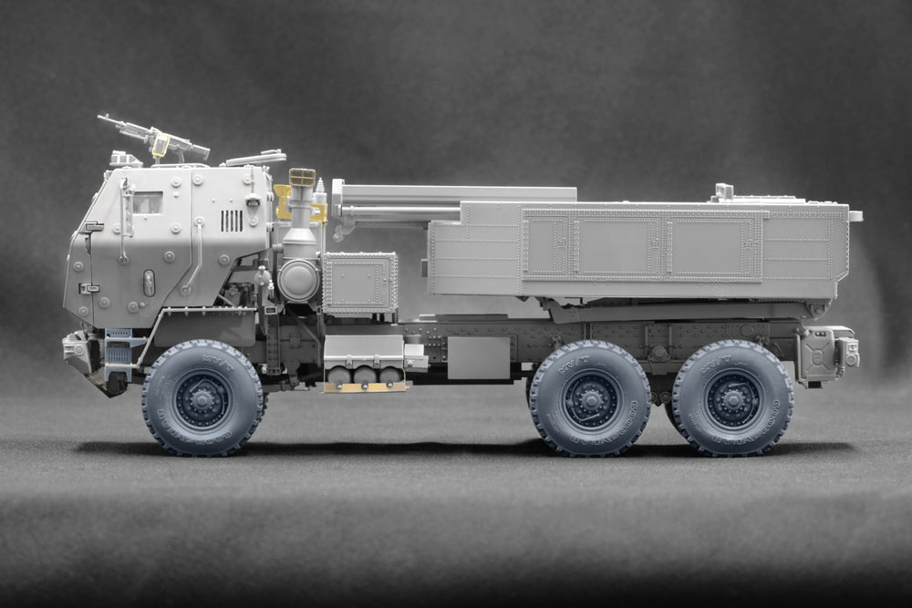 ScaleX HIMARS CTIS Weighted Wheel Set For Foreart 1:35 Model Kits
