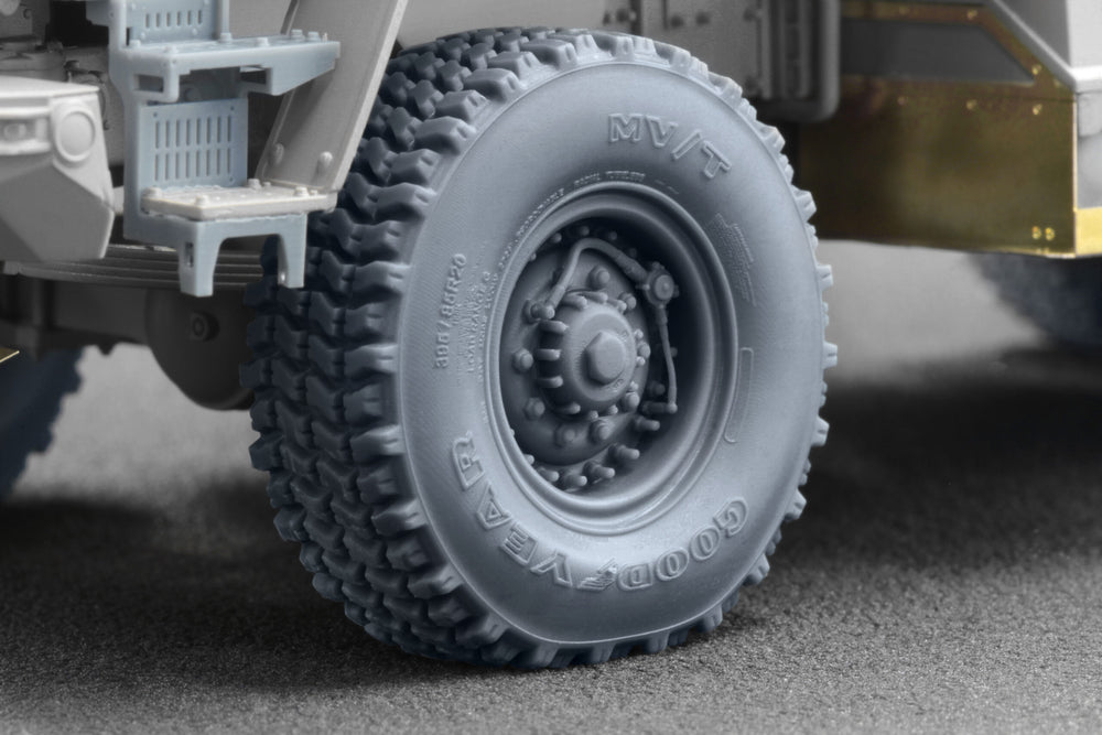 ScaleX HIMARS CTIS Weighted Wheel Set For Foreart 1:35 Model Kits