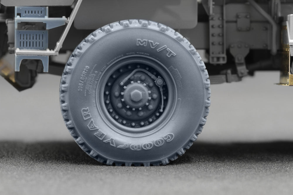 ScaleX HIMARS CTIS Weighted Wheel Set For Foreart 1:35 Model Kits