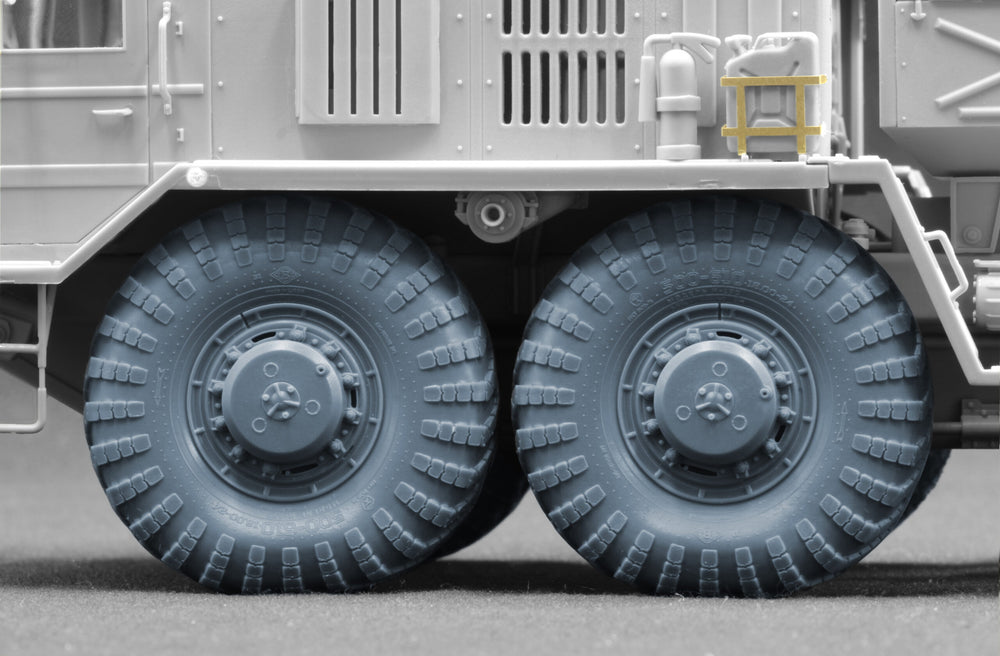 ScaleX MAZ 537 I-170 Weighted Wheel Set For Trumpeter 1:35 Model Kits