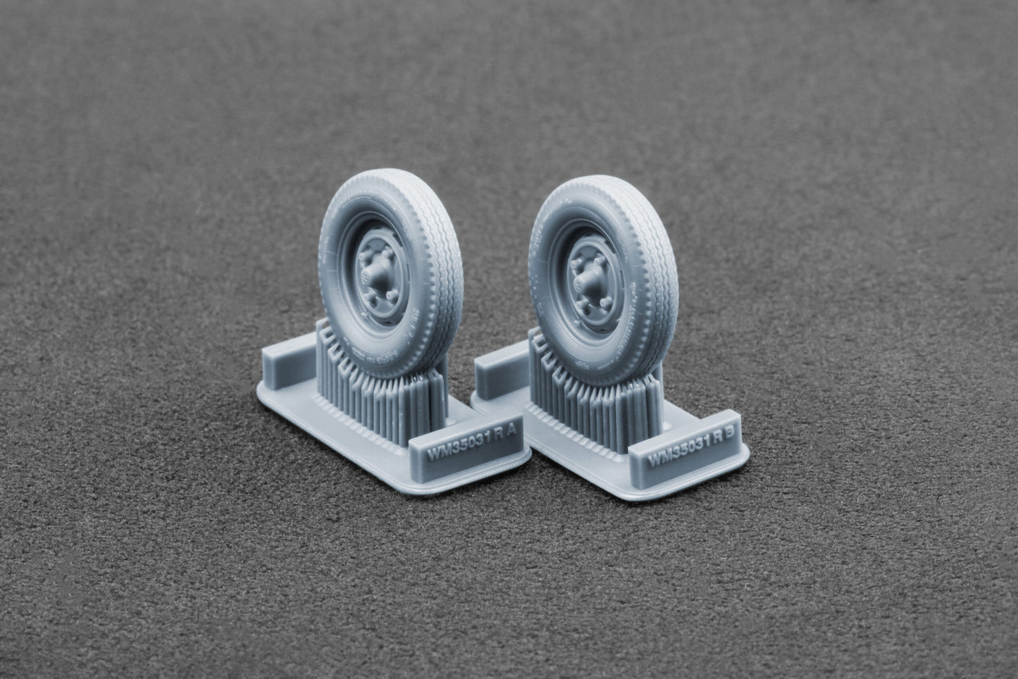 ScaleX Trabi 601 S Ordinary Wheel Set For AK 1:35 Model Kits