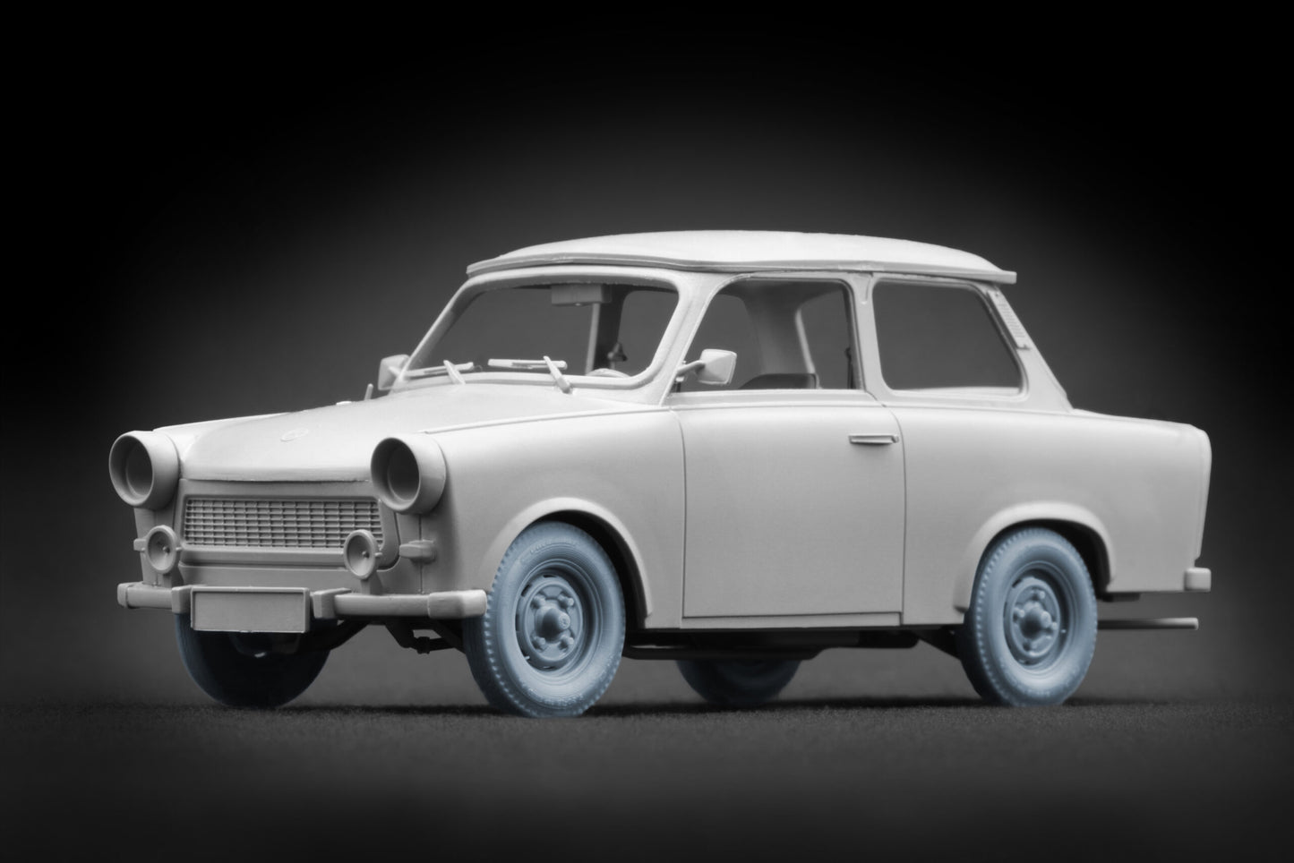 ScaleX Trabi 601 S Ordinary Wheel Set For AK 1:35 Model Kits