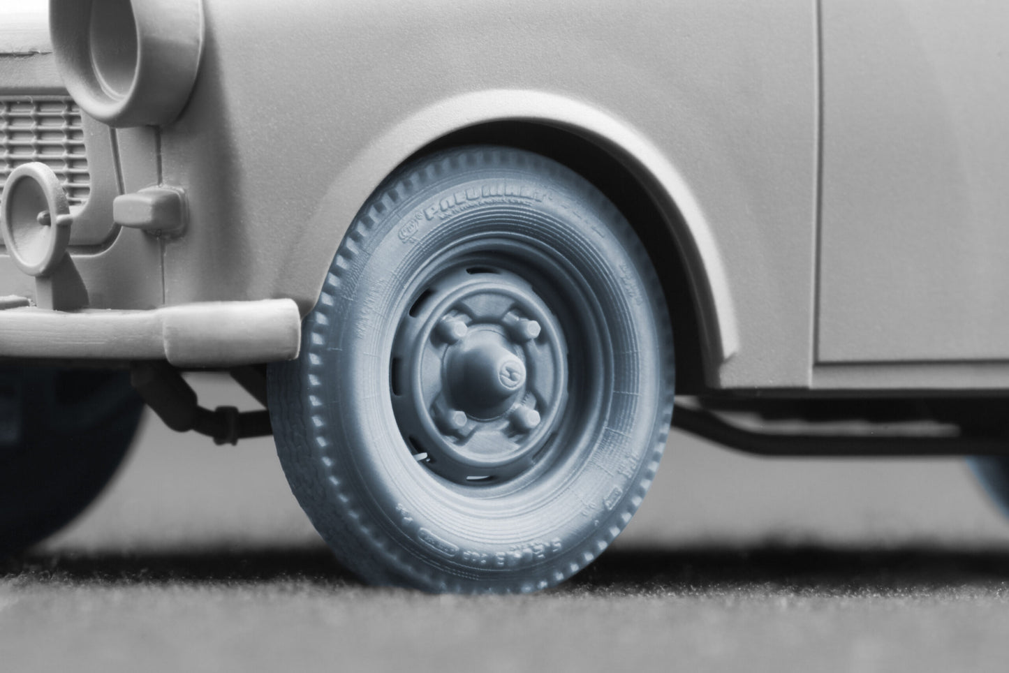 ScaleX Trabi 601 S Ordinary Wheel Set For AK 1:35 Model Kits
