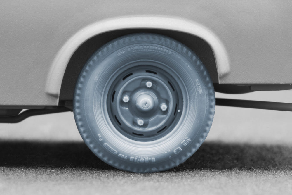 ScaleX Trabi 601 S Ordinary Wheel Set For AK 1:35 Model Kits