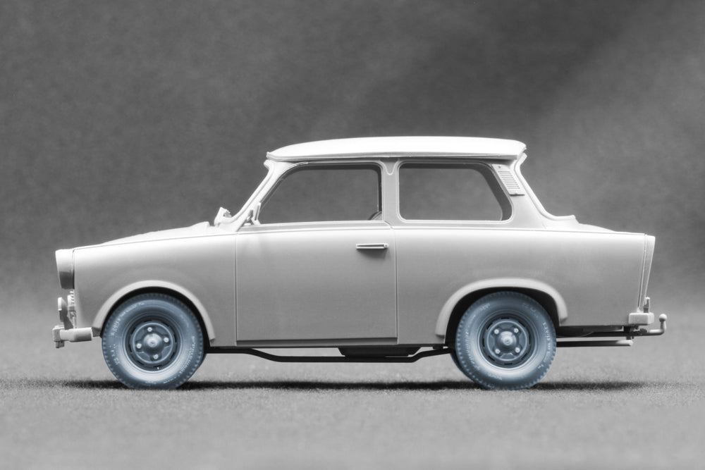 ScaleX Trabi 601 S Weighted Wheel Set For AK 1:35 Model Kits
