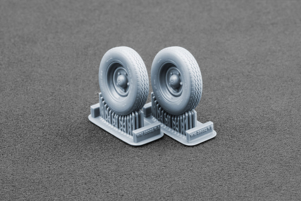 ScaleX Type HY Type Weighted Wheel Set For AK 1:35 Model Kits