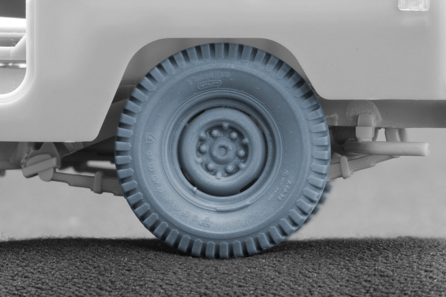 ScaleX FJ43 Pickup Ordinary Wheel Set For AK 1:35 Model Kits