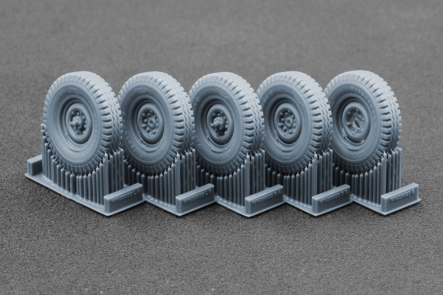 ScaleX FJ43 Pickup Ordinary Wheel Set For AK 1:35 Model Kits