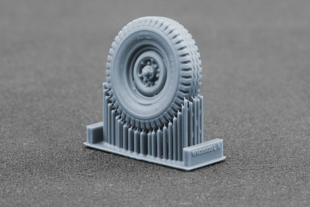 ScaleX FJ43 Pickup Ordinary Wheel Set For AK 1:35 Model Kits