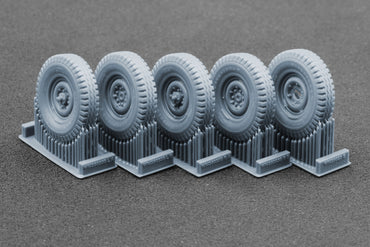 ScaleX FJ43 Pickup Weighted Wheel Set For AK 1:35 Model Kits