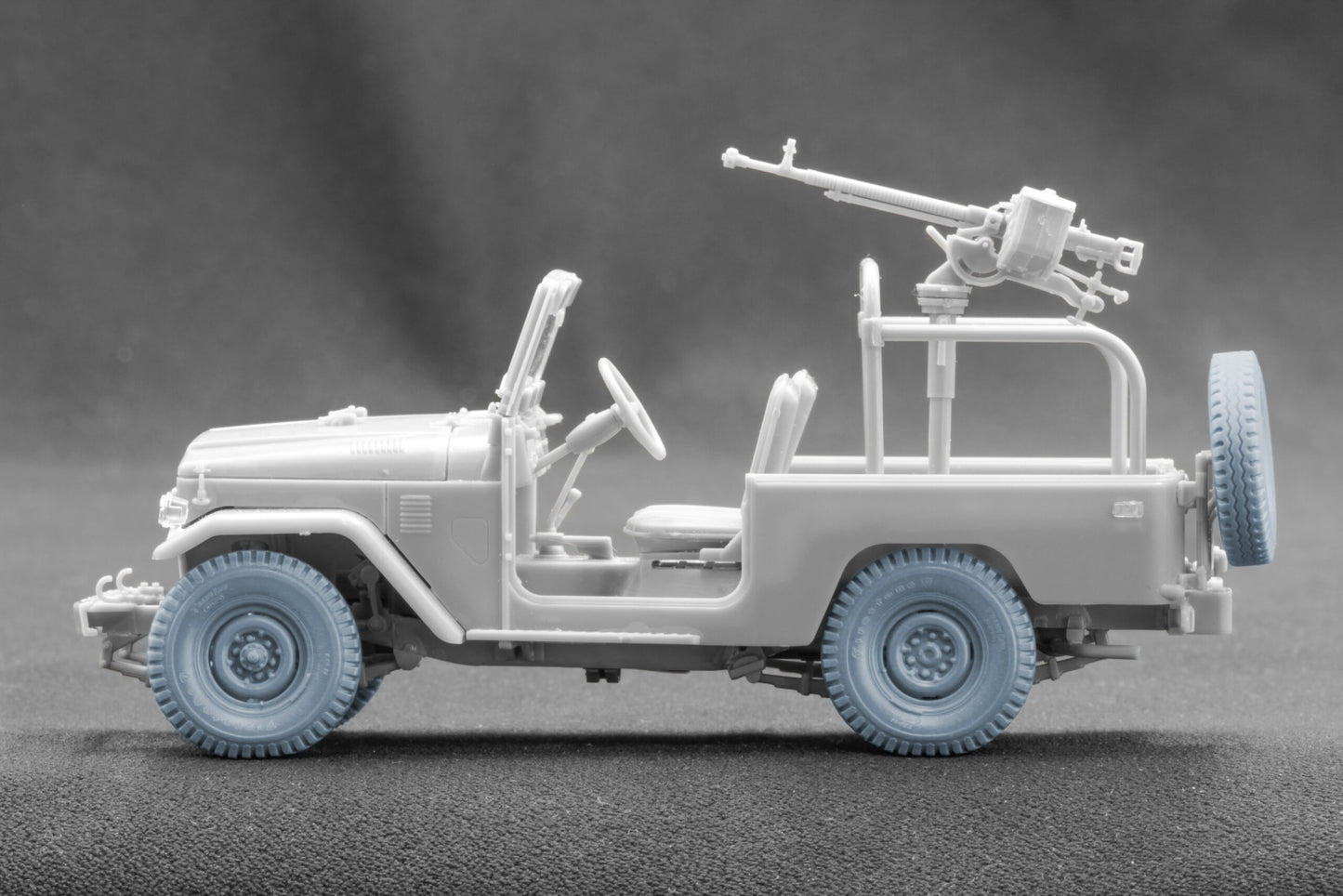 ScaleX FJ43 Pickup Weighted Wheel Set For AK 1:35 Model Kits