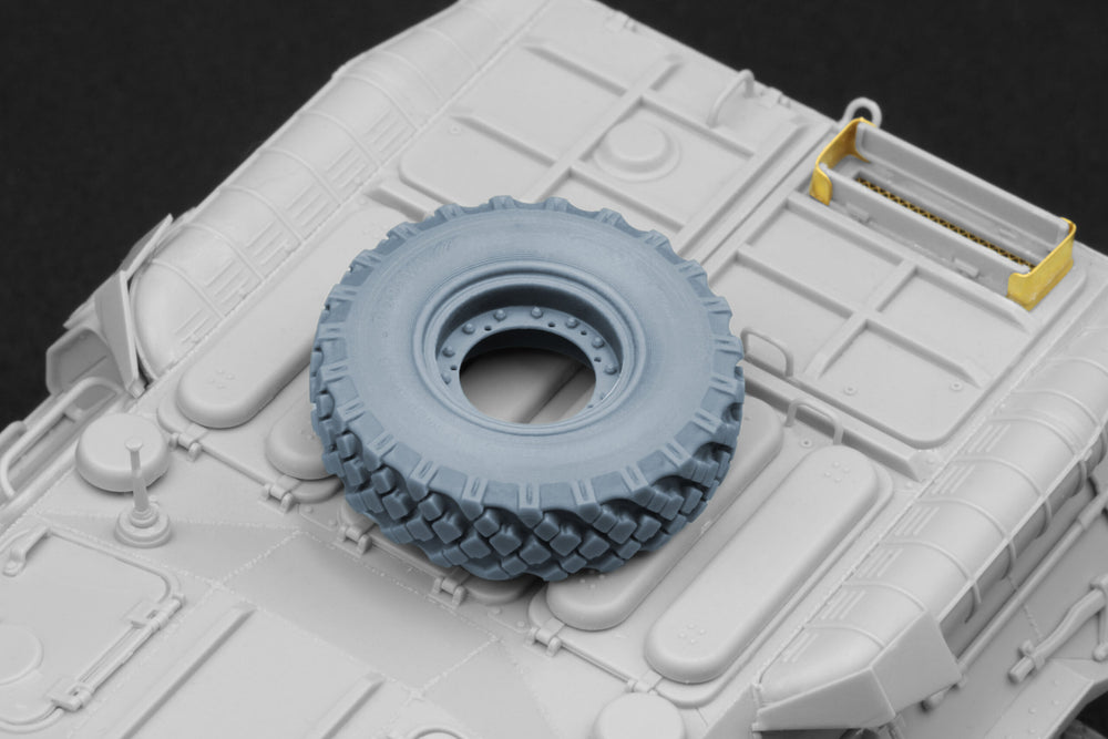 ScaleX BTR-80 APC "KI-113" Weighted Wheel Set 1:35 For Trumpeter 1:35 Model Kits