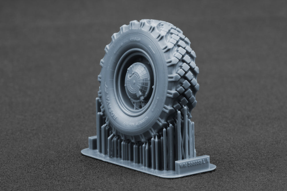 ScaleX BTR-80 APC "KI-113" Weighted Wheel Set 1:35 For Trumpeter 1:35 Model Kits