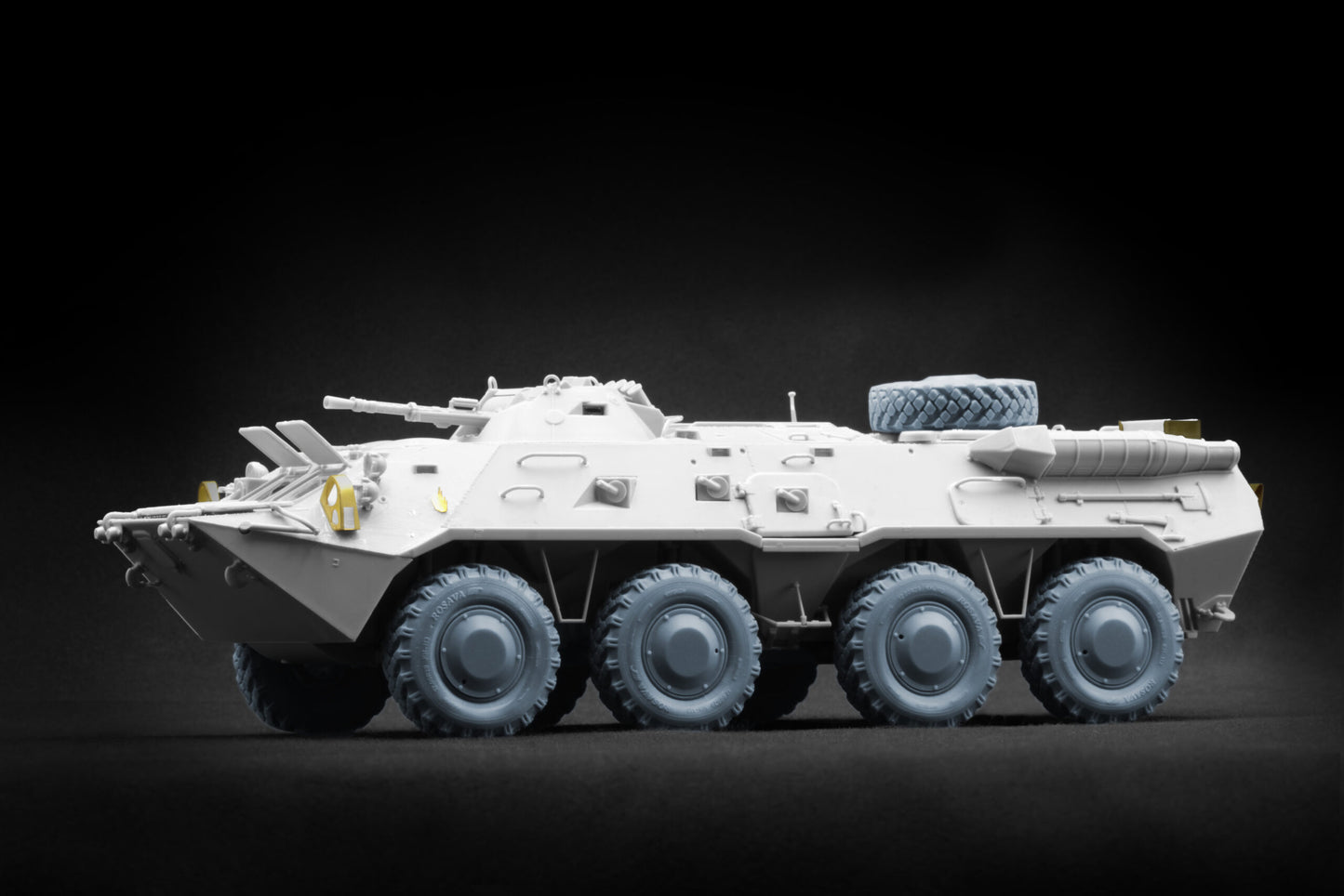 ScaleX BTR-80 APC "KI-113" Weighted Wheel Set 1:35 For Trumpeter 1:35 Model Kits